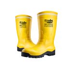 Sepatu Boot Safety TAGA Kuning – Safety Rubber Boots