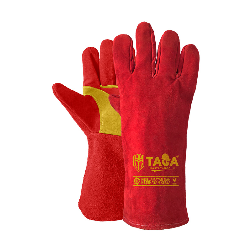 Sarung Tangan Las TAGA – Red